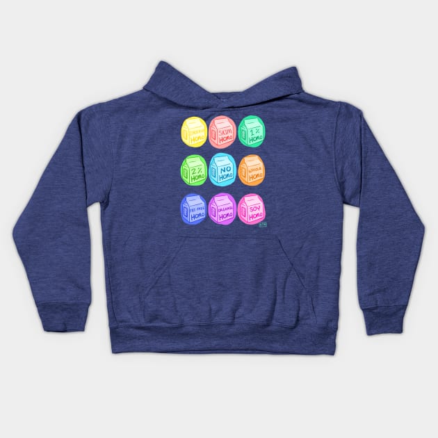 Got Homo? Kids Hoodie by karenthebarbarian